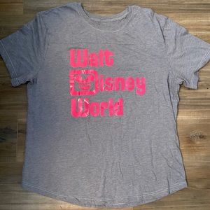Walt Disney World Imagination Pink Logo Shirt